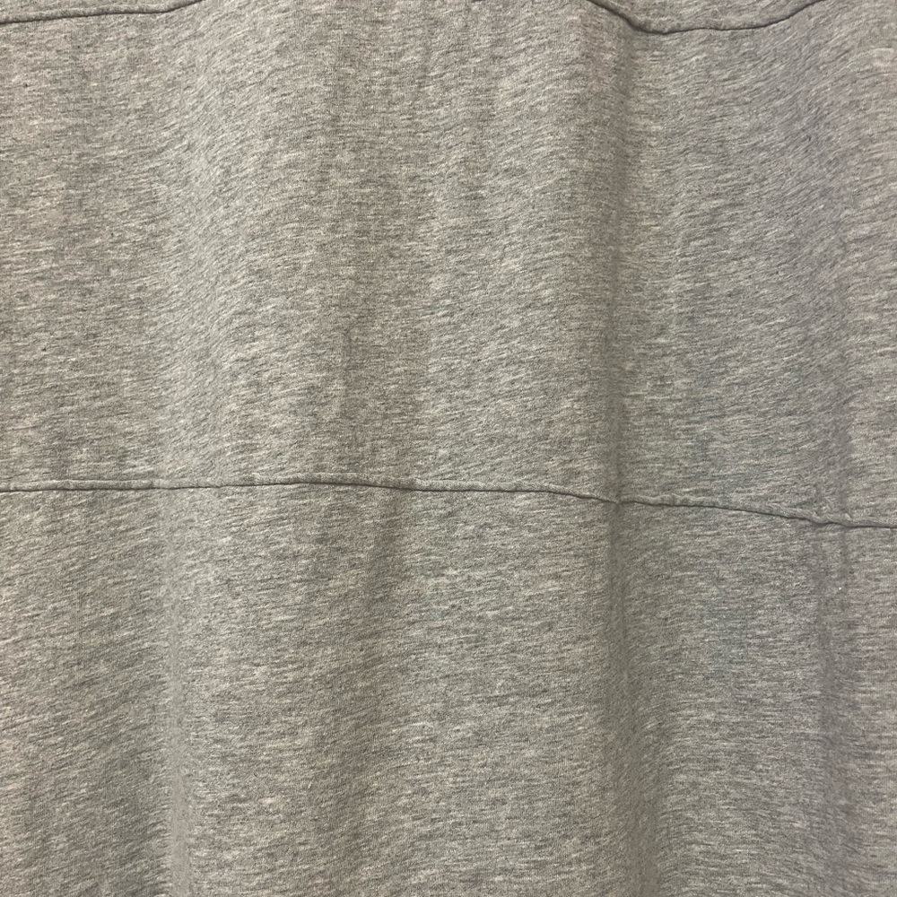 NWOT Soft Surroundings Tatum Top Relaxed 3/4 Sleeve Size M gray heather Cotton - Picture 7 of 8